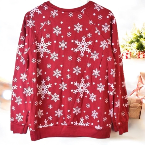 Rudolph Women’s Rudolph the Red-Nosed Reindeer Happy Holiday Sweatshirt - Picture 15 of 16